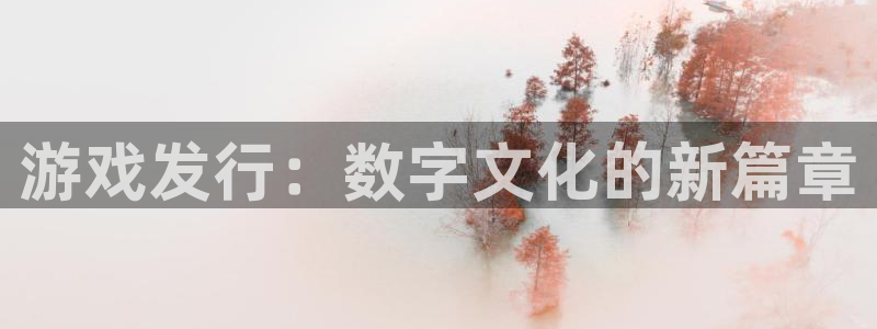 db电竞工坊：游戏发行：数字文化的新篇章